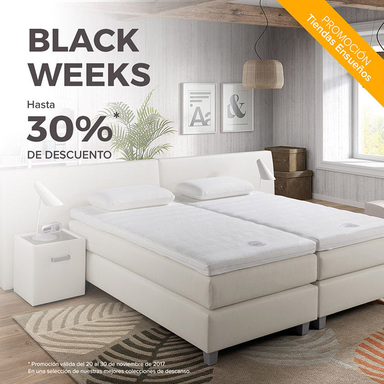 Black Week de Tiendas Ensueños. 30% de descuento.