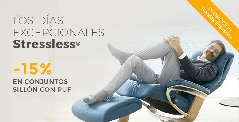Promoción Stressless: sensaciones indescriptibles hasta al 15% de descuento