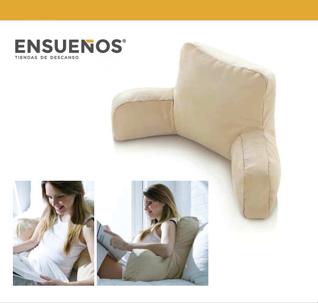 Almohadas De Respaldo Respaldo De Felpa Almohada De Descanso De Lectura  Respaldo De Cama Cojín De